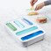 YouCopia StoraBag Plastic Sandwich Bag Organizer for Kitchen Storage, 5-Slot, White, YCA-50401