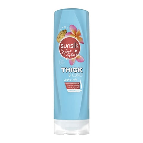 SUNSILK THICK &amp; LONG+COND 350+350ML