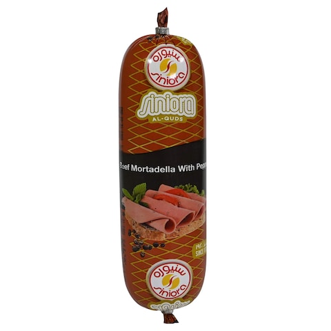 Siniora Pepper Beef Mortadella 500g