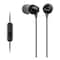 Sony MDREX15AP Earphones In-ear Black With Sony MDRZX110LP Headphones Over-ear Black