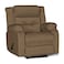In House Velvet Rocking Recliner Chair - Light Brown - NZ30