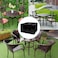 Waterproof Patio Furniture Cover Black,Oxford Garden Furniture Cover, Anti - UV, Windproof, Dustproof, Heat Resistance