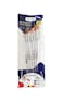 MASCO 6 Piece Assorted Tips Paint Brush Set, Transparent