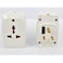 Oshtraco 3-Way Adapter 5Amp 935L White