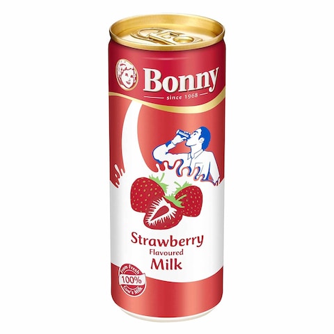 Bonny Strawberry Milk Drink 250ml