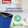Sanita Club 50 Gallon Oxo-Biodegradable Large Black 2 Garbage Bags