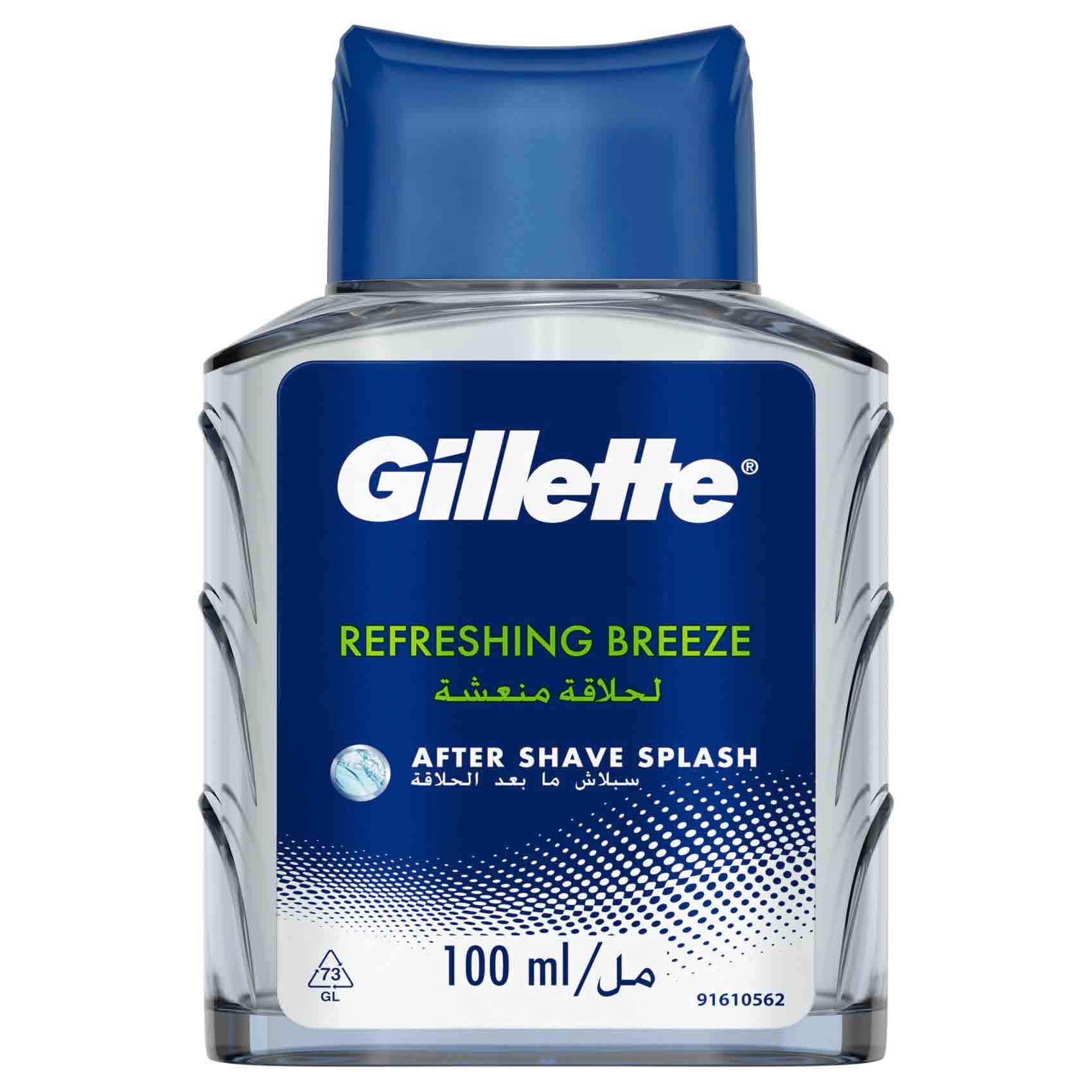 Buy Gillette After Shave Splash Refreshing Breeze 100ml Online
