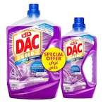 Buy Dac Gold Multi-Purpose Disinfectant  Liquid Cleaner Lavender 2.9L Pack of 2 in UAE