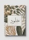 Lowha Spiral Notebook With 60 Sheets And Hard Paper Covers With Arabic Name Khulud Design, For Jotting Notes And Reminders, For Work, University, School