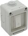 Litex 13A Outdoor Wall Weatherproof Plug Socket Box And10A Switch Box (waterproof bell push switch)
