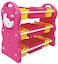 Rbwtoys Deluxe Multi-Bin Toy Organizer With Storage Bins, Toy Storage Box For Boys &amp; Girls, Plastic Shelf, Racks, Organiser Kids Stuffs RW-16661 Pink