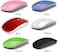Ntech 2.4Ghz Wireless MoUSe With Receiver, Slim Cordless Optical MoUSe Scroll Wheel For PC Laptop Computer(White)