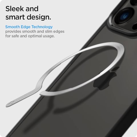 Spigen OneTap Ring Adapter - Convert to MagSafe Compatible With EZ-Fit Kit [Add Mag Safe Compatibility To Non-Mag Safe Case Cover] - 1 Pack - Silver