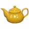 فتحي محمود إبريق شاي بورسلين بغطاء - أصفر