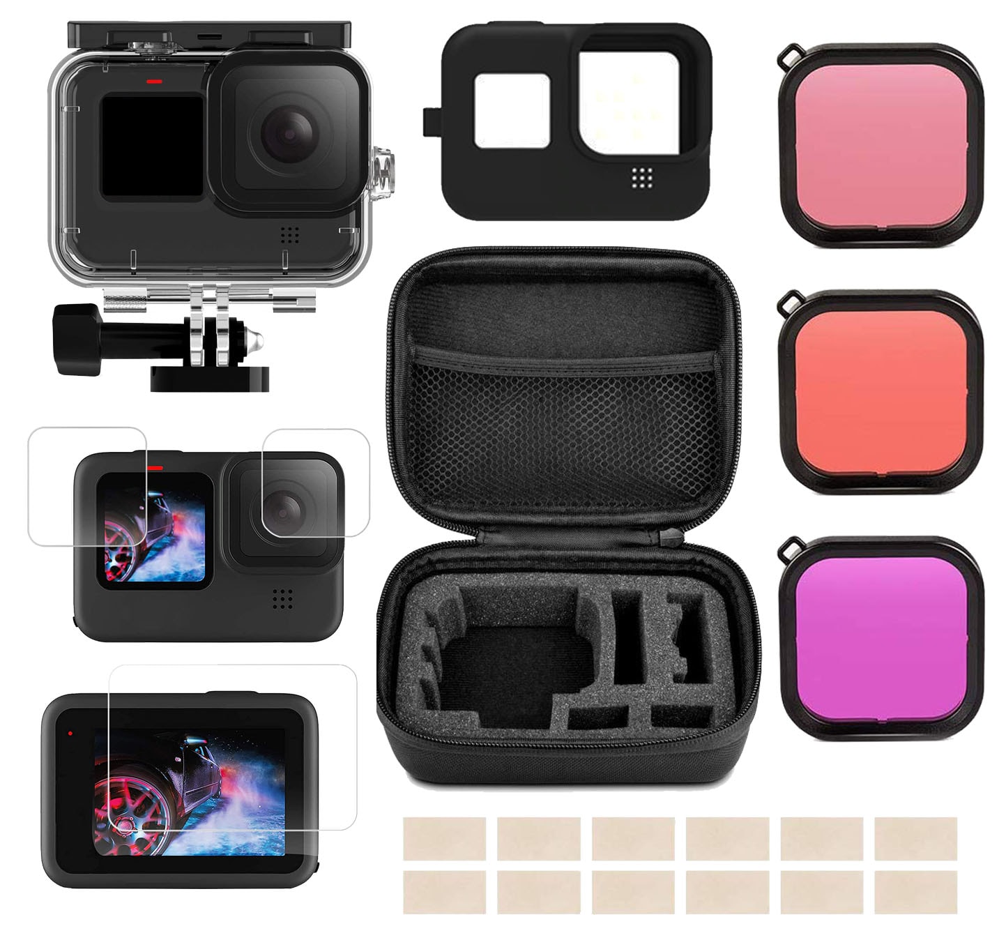 أوزون O Ozone 21 In 1 Kit For Gopro Hero 9 Action Camera Accessories