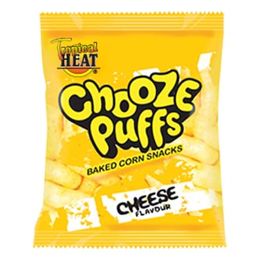 Tropical Heat Snacks Chooze Puffs Cheese 100G