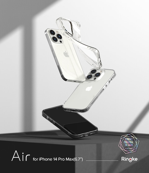 Ringke  - Apple iPhone 14 Pro Max Case Cover -  Air-S Series -  Clear