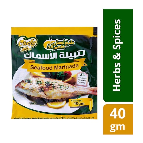 Chefy Mix Seafood Marinade - 40 gram