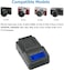 DMK Power NP-W126S/NP-W126 LCD Quick Rapid Battery Charger for Fujifilm NP W126S/NP W126 FinePix X-Pro1 X-Pro2 HS35EXR XR X-A1 X-A2 X-E1 X-E2 X-M1 X-T1 X-T2 X-T10 X-T20 X-H1