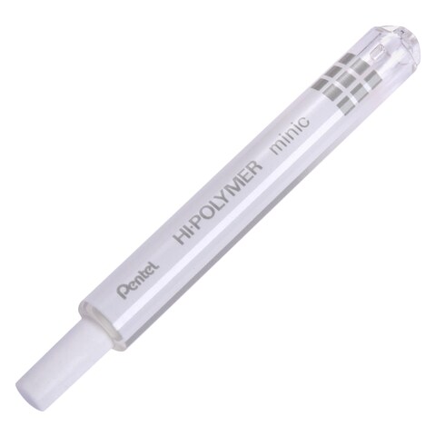 Pentel ZE82 Hi-Polymer Minic Eraser White