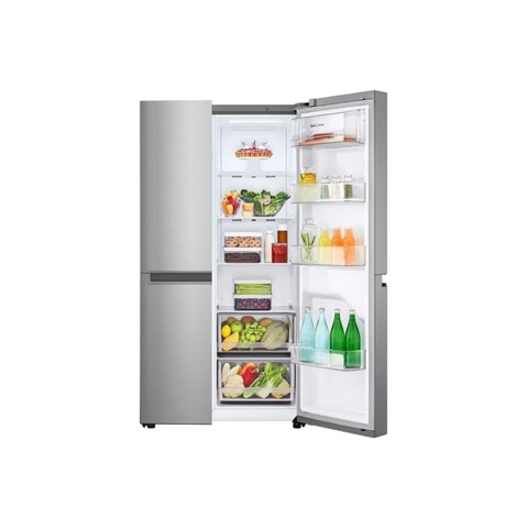 Lg Gcb257Jlyl  649L  Side By Side Fridge Smart Inverter Compressor  Multi Air Flow  Sma