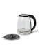 Dessini Electric Kettle 1.8L 1.8 L 222, Clear/Silver/Black