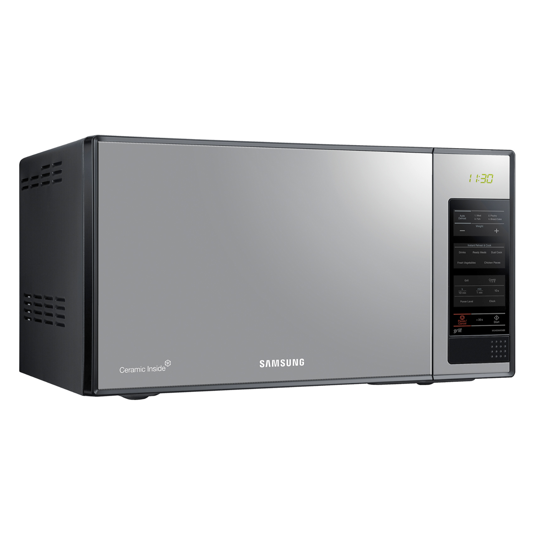 Samsung Microwave Grill Mg402Madxbb