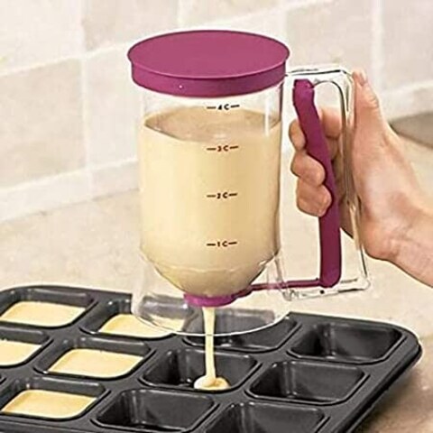 ABBASALI Heavy Duty Batter Dispenser With Measuring Label