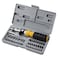 AIWA 41- Pcs BIT and Socket Set Tool box. - AIWA 41- صندوق أدوات بت ومجموعة مقابس.