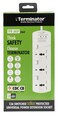 Terminator Brand Universal Power Extension Socket with Surge Protection - 3way 3M
