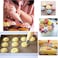 ECVV 100Pcs Disposable Cream Pastry Bags Cake Icing Piping Baking Bags Desserts Decoration Tools 12.2 X 8.2 Inches (31 X 21Cm)