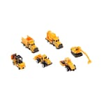 Buy Power Joy Vroom Vroom 6-in-1 Diecast Premium Construction Car 86514 1 Yellow Pack of 6 in UAE