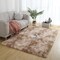 Extra Soft Tie Dyed Living Room Faux Fur Fluffy Carpet With Antislip Bottom With Large Size (120×160CM)