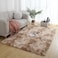 Extra Soft Tie Dyed Living Room Faux Fur Fluffy Carpet With Antislip Bottom With Large Size (120×160CM)