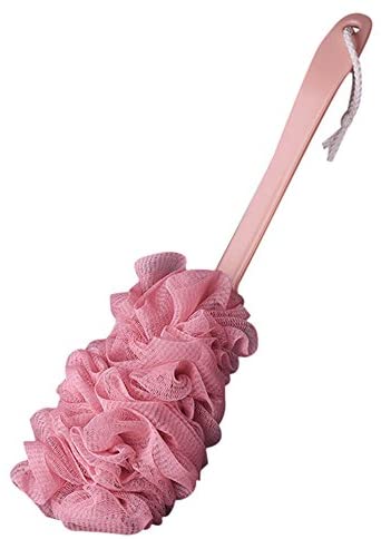 Generic - New Long Handle Hanging Soft Mesh Back Body Bath Shower Scrubber Brush Sponge