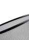 Generic Metal Mesh Waste Bin Black 7.5X9X10.6Inch