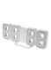 Generic Adjustable Digital LED Clock White 0.29Kg