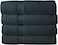 Comfy Set Of 4 Pure Cotton Hand Towel - Navy Blue