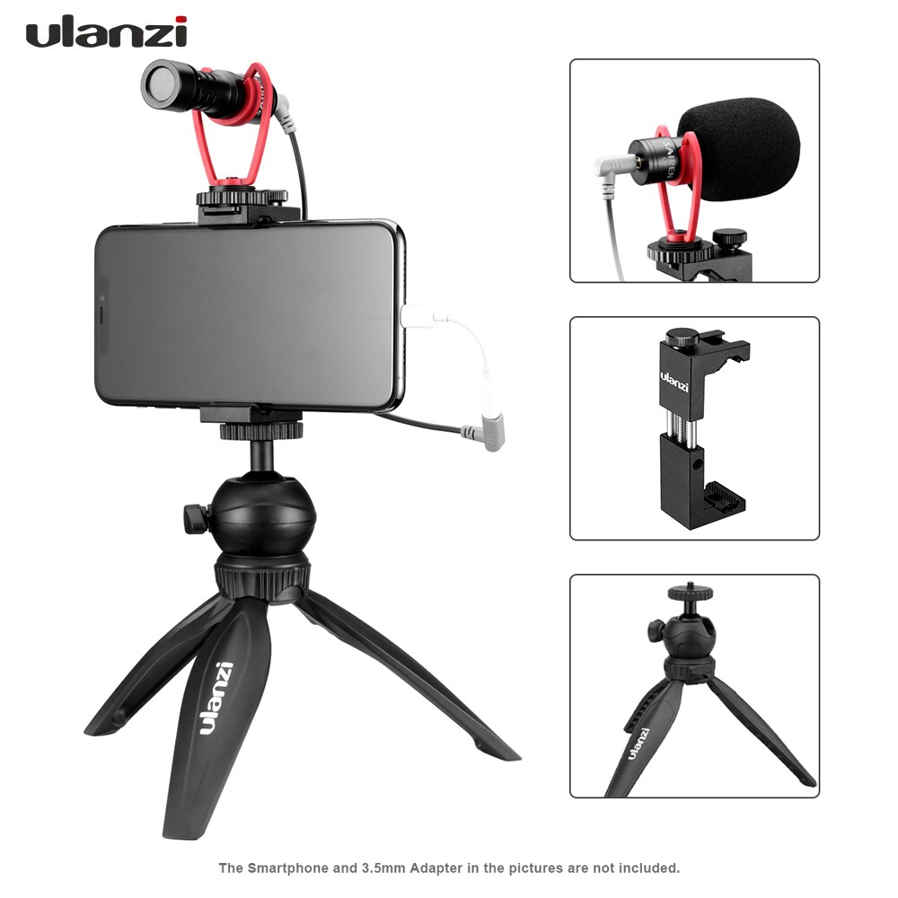 Buy Generic-Smartphone Video Kit 3 Including Mini Desktop Tripod ...