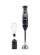 Techno Best Hand Blender With Whisk, 200W, BHB-001, Black