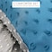 Hotel Linen Klub Reversible Swiss Dots Double Comforter 3 PC Set - Outer Fabric Poly Melange With Real Swiss Dots Pattern, Size: 200 x 240cm, Navy &amp; Light Grey