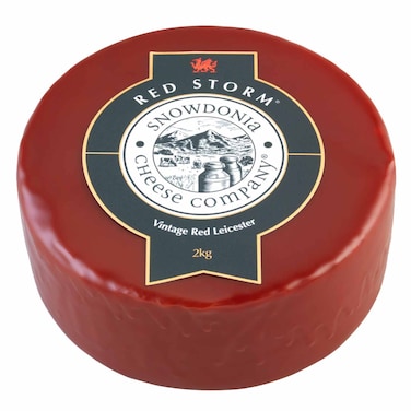 Snowdonia Red Storm Cheese With Vintage Red Leicester