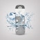 Aiwanto 2Pcs Glass Bottle Water Bottle Storage Bottle for Office School Bottle Hot Water Bottle with Silicone