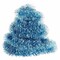 2M DIA 4CM GARLAND BLUE LOOPS