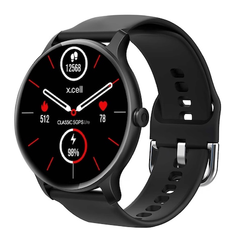 XCELL SMART WATCH CLASSIC LITE 5GPS BLACK