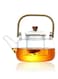 MIBRU Tea And Herbal Glass Heat Resistant Clear Puer Portable Kettle Jug 1000ml