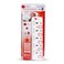 AFRA Japan Universal Extension Cord, 5Way, 5 Universal Sockets, 5 Meter Cable, Easy Set-Up & Storage, Shockproof, 250V
