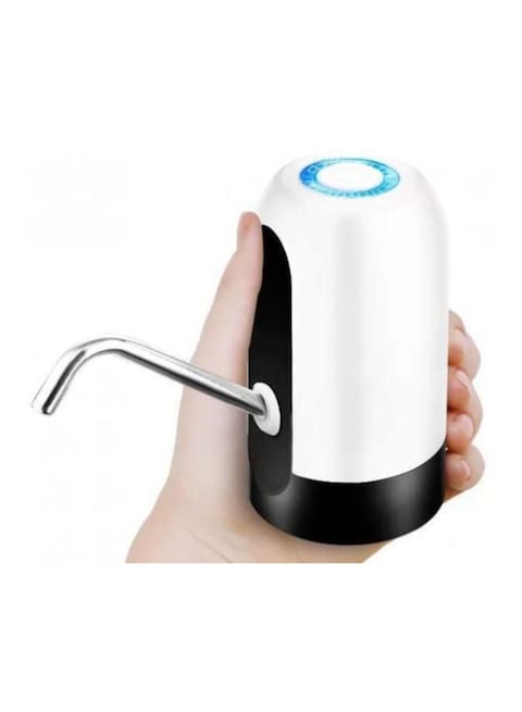 Generic Rechargeable Wireless Auto Electric Gallon BottLED Drinking Water Pump With Dispenser Switch 2724720000000 White/Black