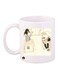 Girl And A Boy Printed Coffee Mug White/Beige Standard Size