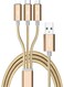 Generic 3-In-1 Rapid Series Type C Cable 3.1A Fast Charge For Iphone Samsung S8 Smartphone 1M
